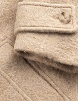 Mantel - Woll-Optik - Beige