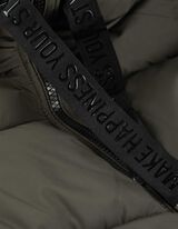 Steppjacke - Atmungsaktiv - dunkelgrün