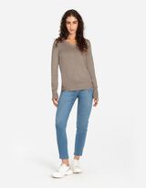 Longsleeve - LENZING™ ECOVERO™ - beige