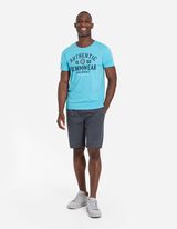 Tricou - Imprimare frontală - Albastru deschis