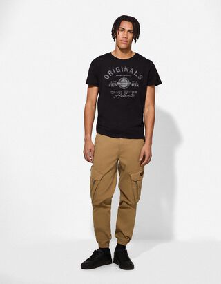 Pantaloni cargo - Pantaloni cargo - Maro