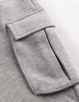 Cargohose - Loose Fit - Grau