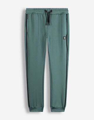 Jogginghose - Polyester - gr&uuml;n