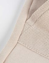 Pantaloni jogging - Buzunare patch - Alb