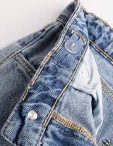 Jeans - Applikation - blau