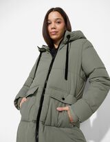 štepani mantil - vodootporan - tamno-zelena