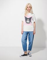 T-Shirt - Frontprint - wei&szlig;