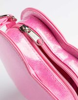 Kabelka přes rameno - Ve tvaru srdce - pink