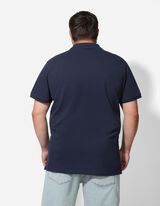 Polo majica - Enobarvno - temno modra