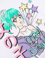 Tričko - Zadná potlač - biely