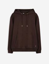 Hoodie - Kap - donkerbruin