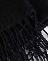 Sjaal - Effen - zwart