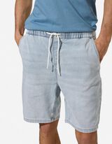 Jeansshorts - Jogger Fit - Hellblau