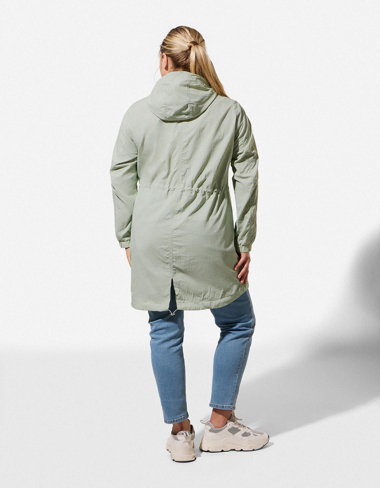 Outdoor jack - Effen - Lichtgroen