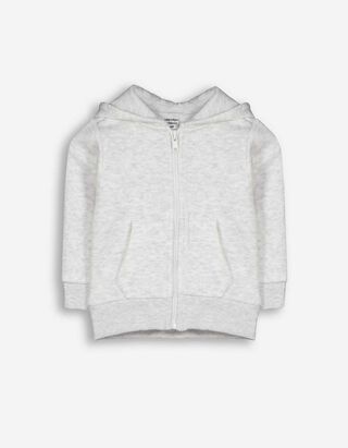 Prop&iacute;nac&iacute; mikina - Měkk&yacute; materi&aacute;l - svetle &scaron;ed&aacute;