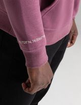 Džemperis - &bdquo;Oversized&ldquo; stiliaus - tamsiai violetinis