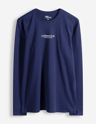 Shirt - einfarbig - dunkelblau