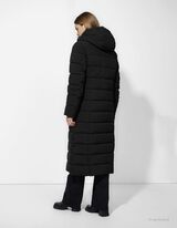 Palton matlasat - Material respirabil - Negru