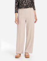 Kelnės - Plisavimas - baltas