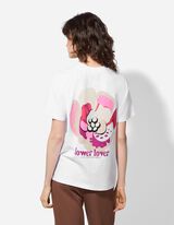 Tričko - Potisk - bílá