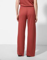 Hose - Viskose-Mix - dunkelrot