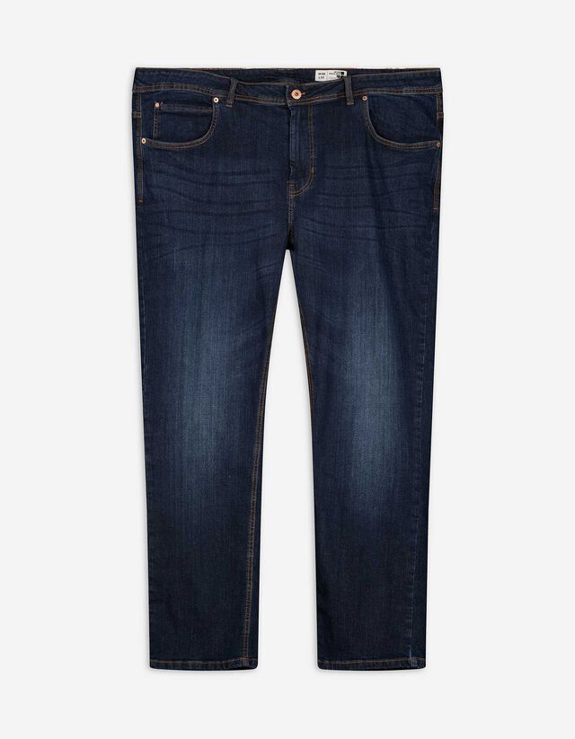 Jean - Coupe Straight Fit - Bleu foncé