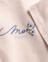 Pyjama Set aus Shirt und Shorts - 2er-Pack - bronzefarben