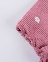 T-Shirt - Allover-Print - rosa