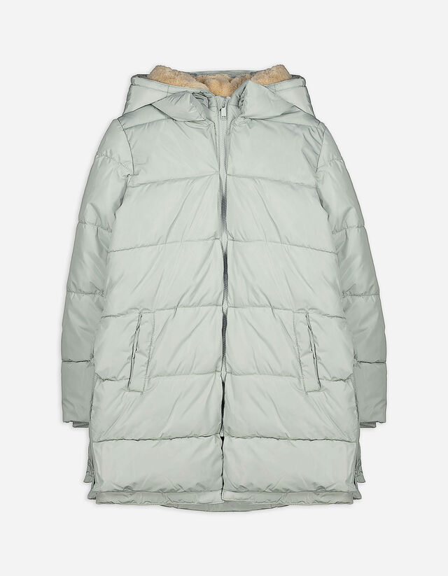 Cappotto trapuntato - Impermeabile - grigio