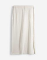 Gonna a maglia - Lunghezza al polpaccio - bianco