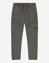 Pantalon cargo - Teneur en stretch - Gris