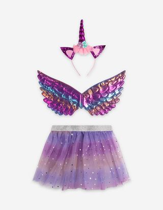 Einhorn Set&nbsp; - 3er-Pack - lila