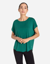 Majica kratkih rukava - Aktivno propu&scaron;tanje vazduha - tamno-zelena