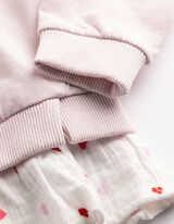 Felpa - Miscela di materiali - rosa