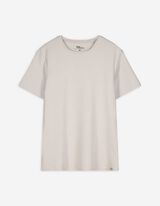 T-Shirt - einfarbig - beige