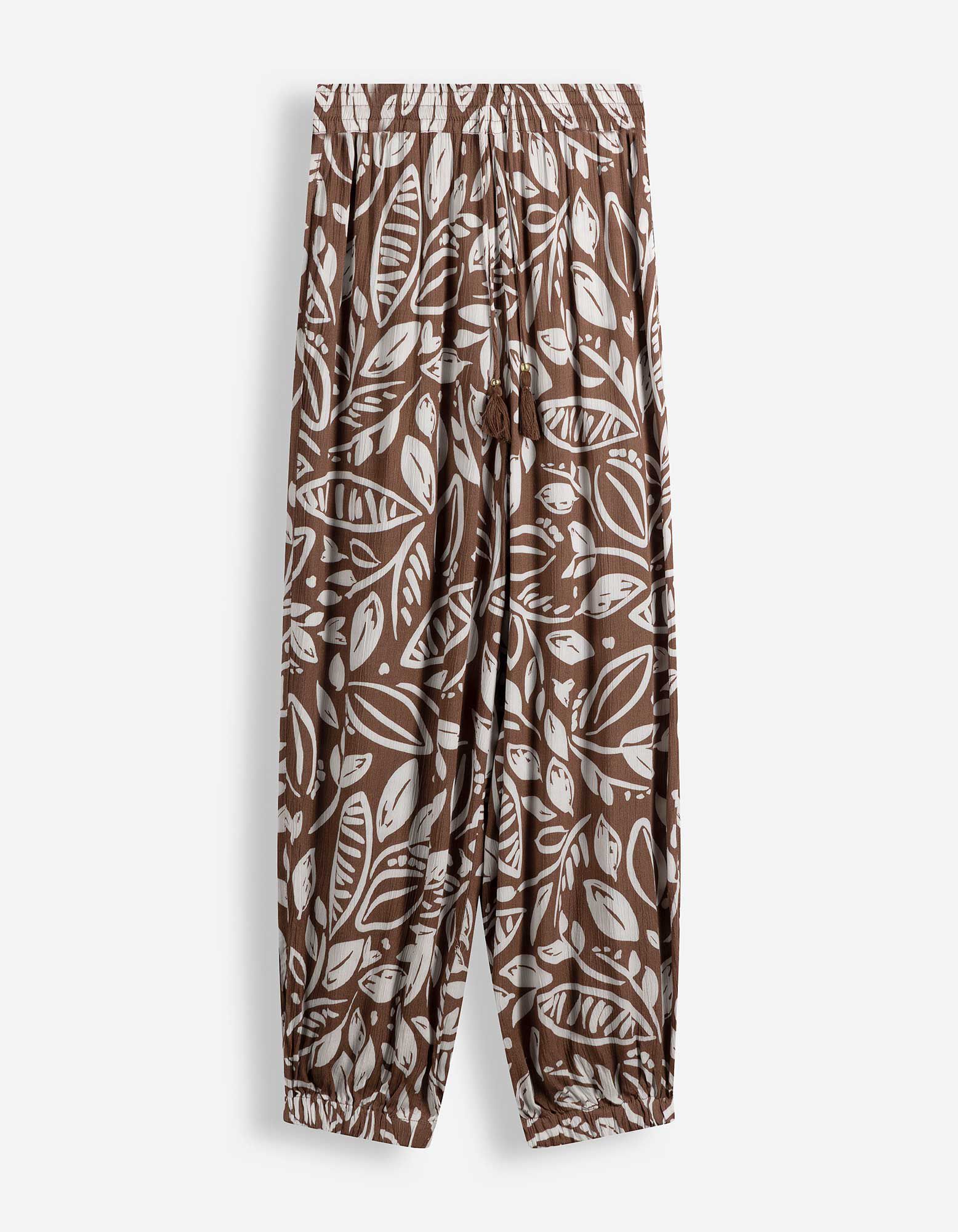Hose - Balloon Fit - Braun