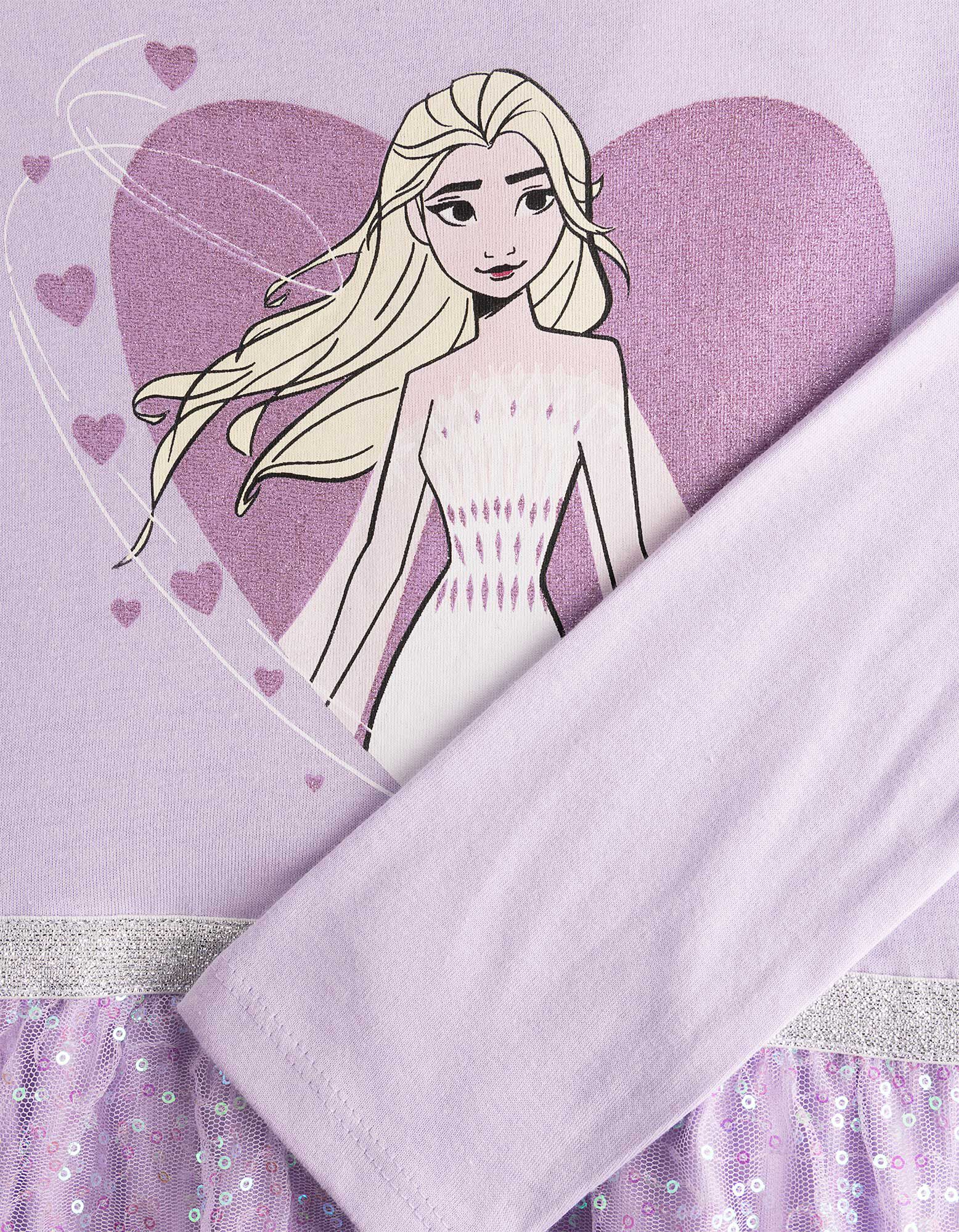 Robe - Frozen - mauve clair