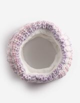 Loop-Schal - Mehrfarbiges Design - Off-White