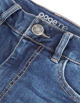 Jeans - Effetti scolorito - blu scuro