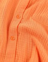 Srajčna bluza - Muslin - oranzna