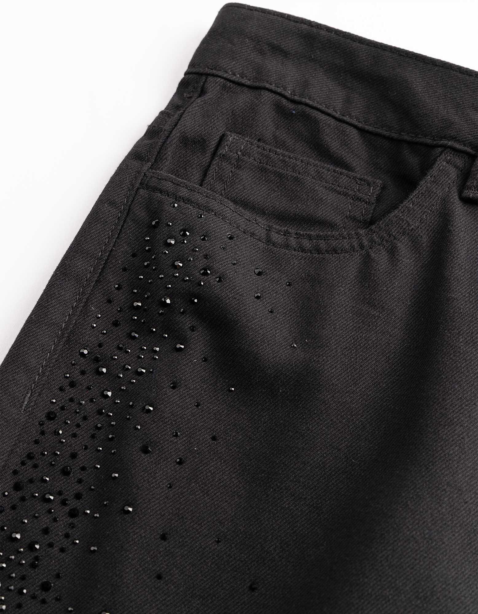 Basic Jeans - Balloon Fit - Schwarz