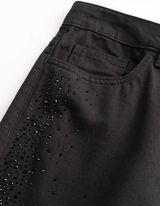 Basic Jeans - Balloon Fit - Schwarz