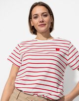 Majica kratkih rukava - vezivanje - crvena