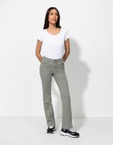 dżinsy - Bootcut Fit - ciemny zielony