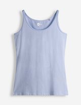 Top - Percentuale di tessuto elasticizzato - celeste