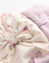 czapka - naszyta kokardka