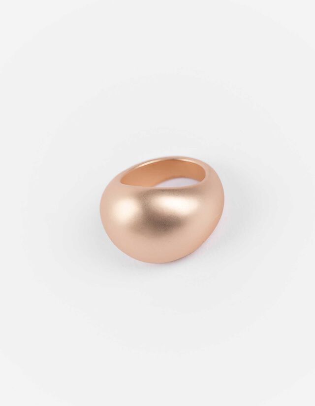 Ring - einfarbig - goldfarben