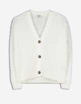 Mädchen Cardigan - Grobstrick