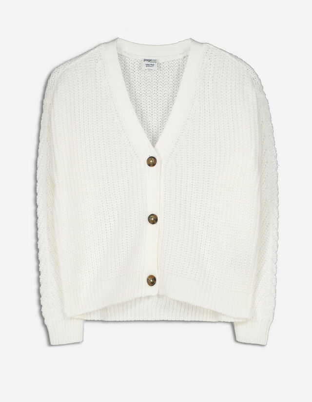 Mädchen Cardigan - Grobstrick