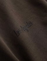 T-Shirt - Loose Fit - Dunkelbraun